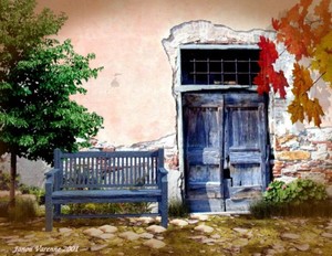 Une porte....